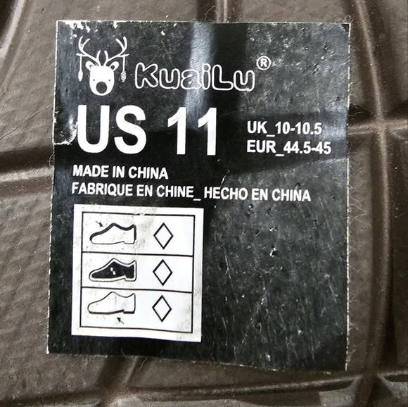 KuaiLu Mens Recovery Sandals With Comfortable Plantar Fasciitis Arch Support - Picture 8 of 9